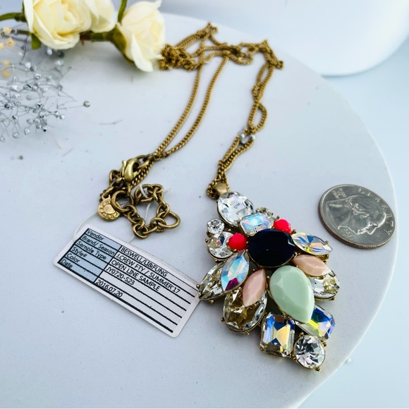J.Crew Crystals pendant necklace - Picture 3 of 3
